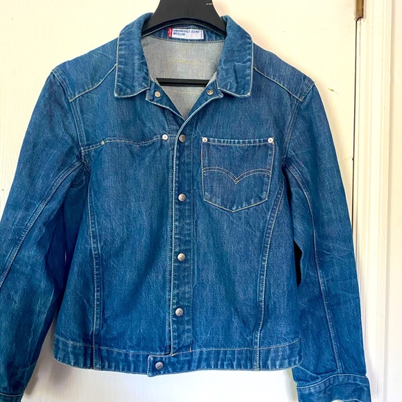 Levis Engineered 700 Jean Jacket Sz M 